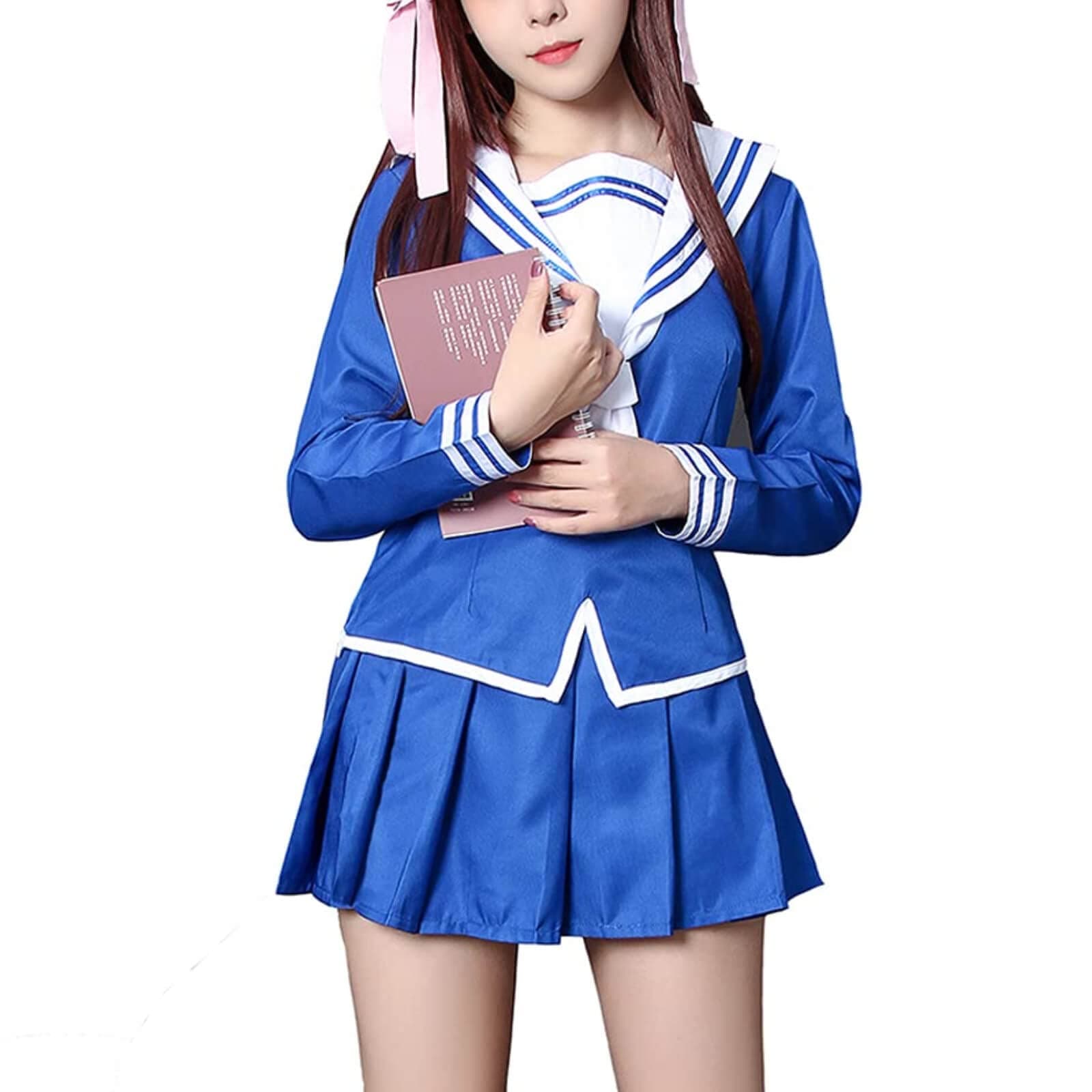 Tohru Honda Cosplay Costume Fruits Basket Tohru Cosplay Uniform Outfit