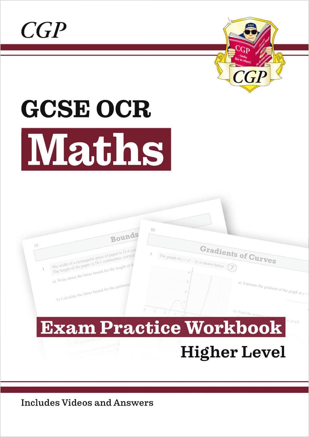 GCSE Maths OCR Exam Practice Workbook: Higher - for the Grade 9-1 Course (includes Answers): ideal for catch-up and the 2022 and 2023 exams