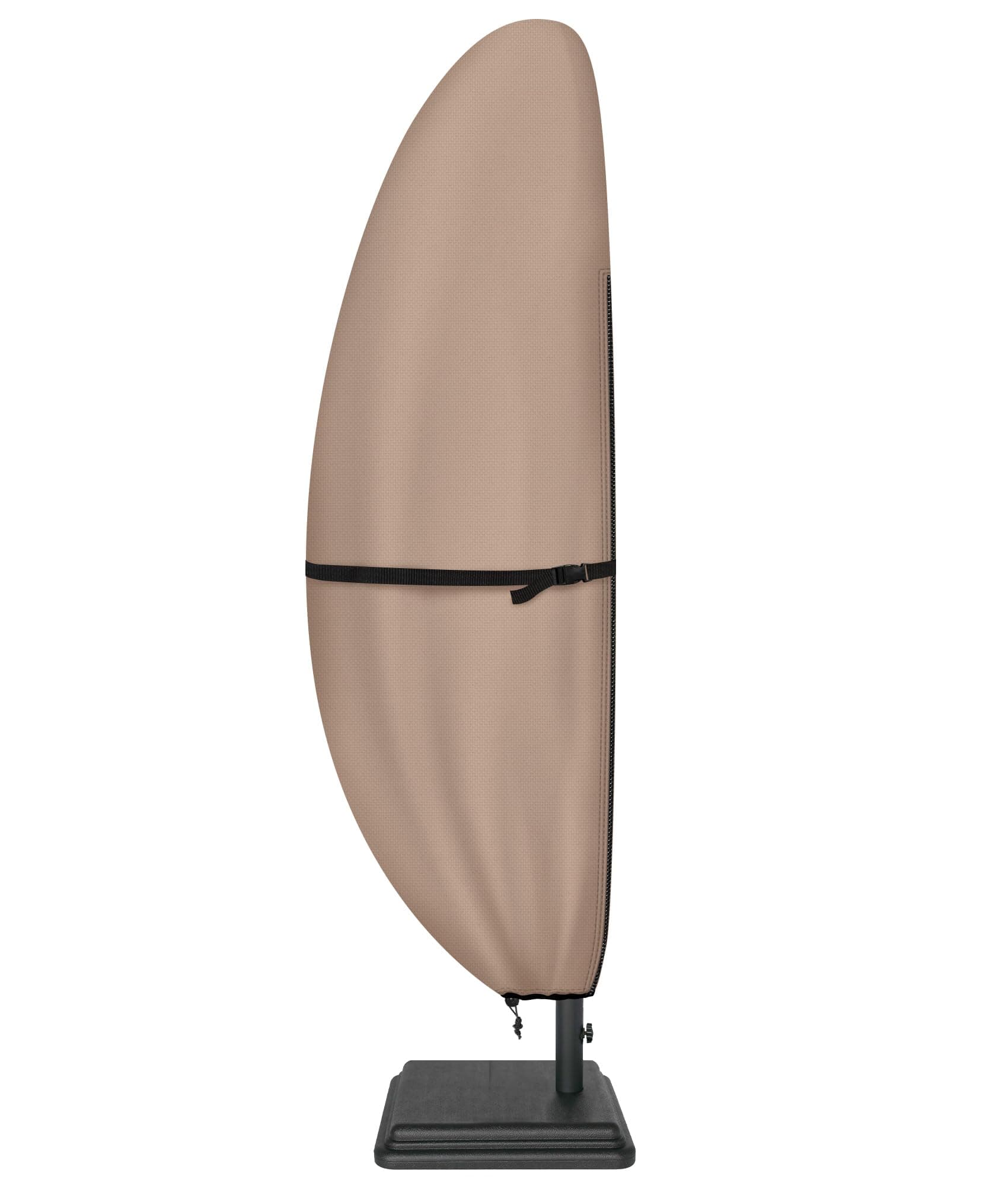 Patio Parasol 600D Waterproof Outdoor Offset Banana Style Umbrella Cover - Fits Cantilever Offset Umbrella 7.5-11.5 Feet