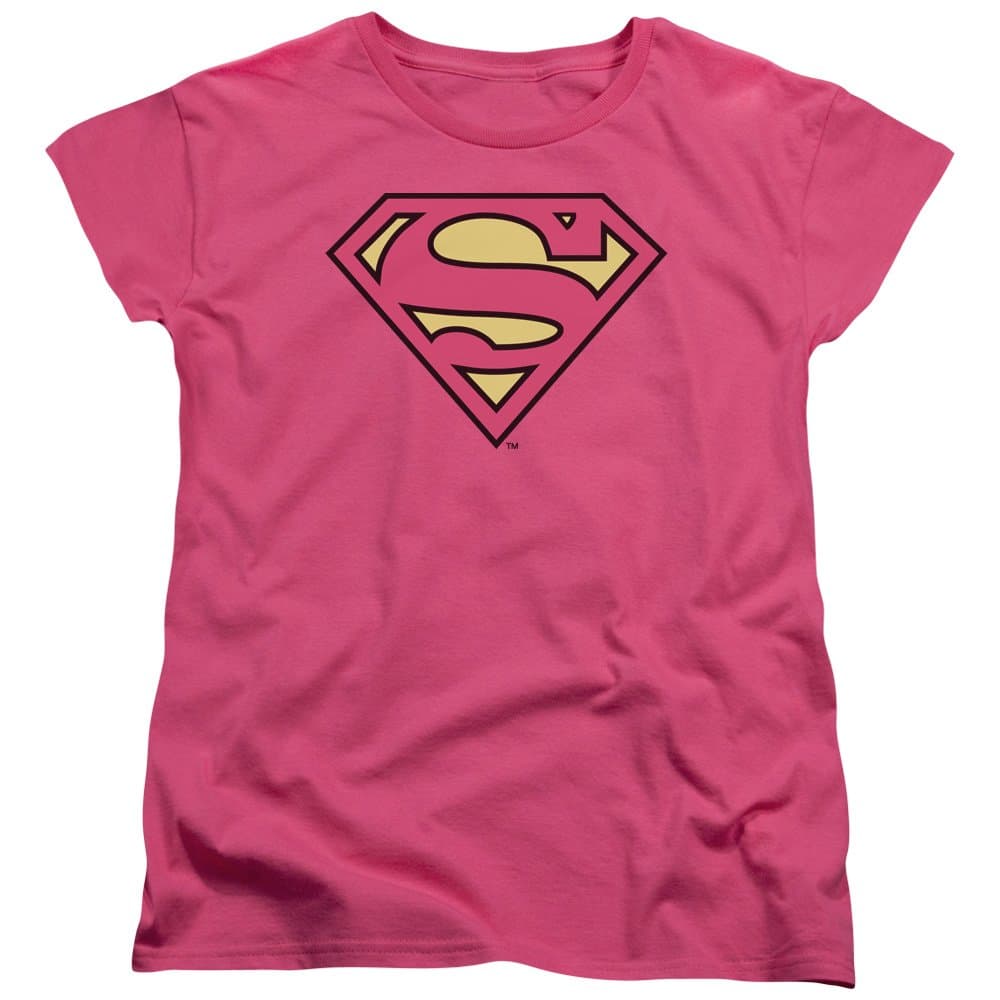 Popfunk Classic Dc Superman Classic Logo Women's T Shirt