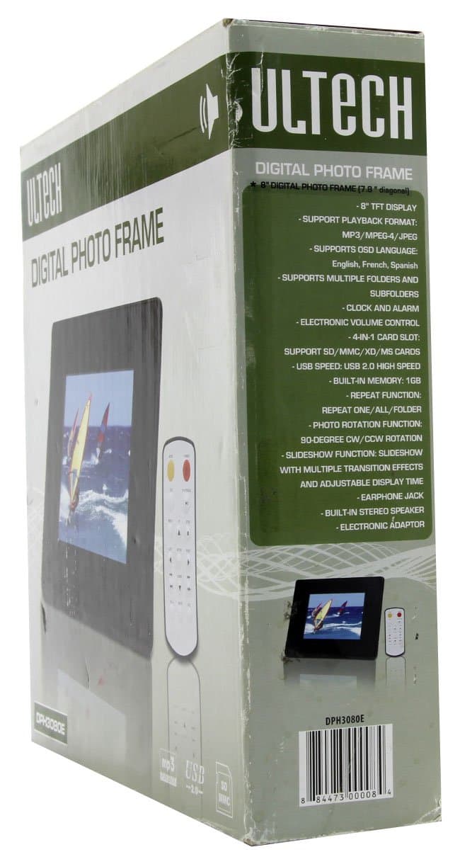 Ultech 8 Digital Photo Frame