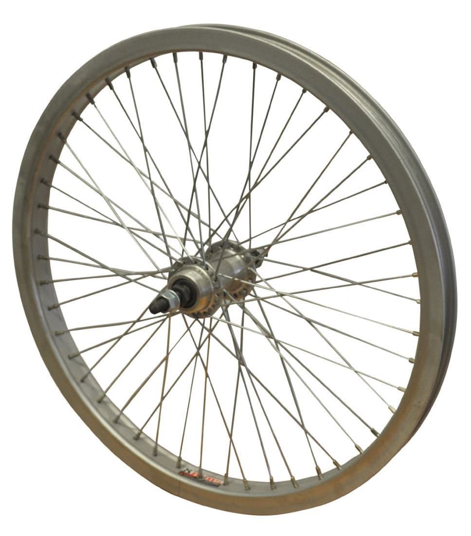 Trinity B2B 20" REAR BMX Alex Y22 48 Hole Flip Flop 3/8" Bike Wheel Silver Bike part