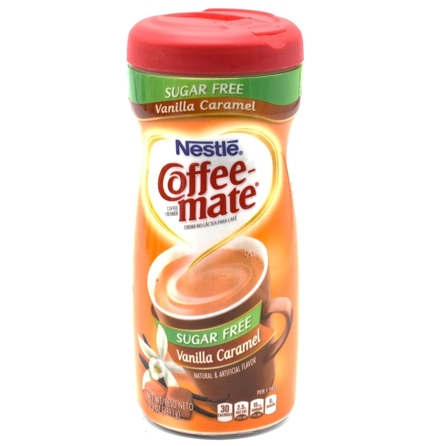 Nestles Coffee-mate Sugar Free Vanilla Caramel Flavoured Coffee Creamer, 289 Gram (USA)