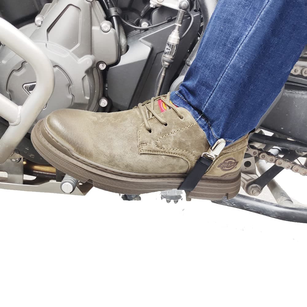 Motorcycle Jeans Pant Leg Clamps Straps Clips Holder Ryder Stirrups Fully Adjustable Harley Davidson Pants Clip Holders Motorcycle Shoes Boots Pants Clip 2 pcs Black, Black, 20