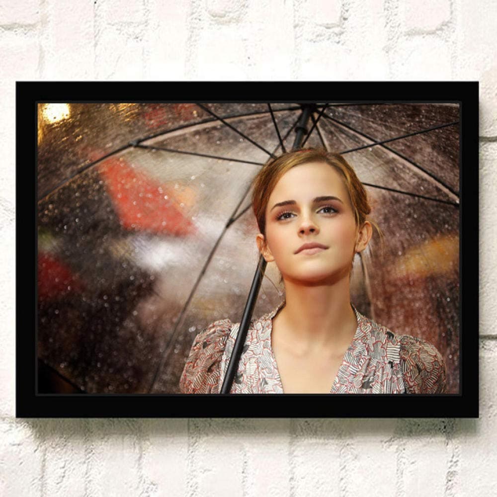 DIY 5D Diamond Painting Beautiful girl Emma Watson Movie Star Poster Crystal Rhinestone Diamond Embroidery Paintings Cross Stitch for Home Wall Decor 45x60cm