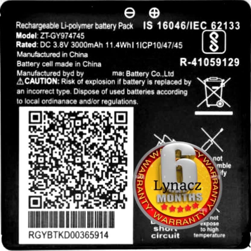The Black StoreMobile Battery for Jio FI 6, JMR 1040, JIO WiFi 6, JIO Router 1040, JIO JMR 815 JIO DONGE 6, JIO Router 6 3000mAh (GY974745 with 6 Months Warranty)