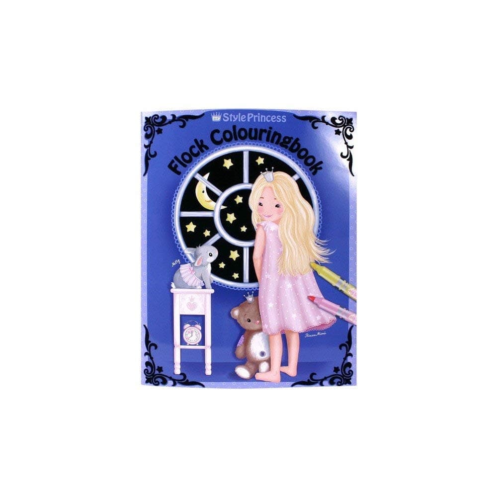 My style princess flock colouring book