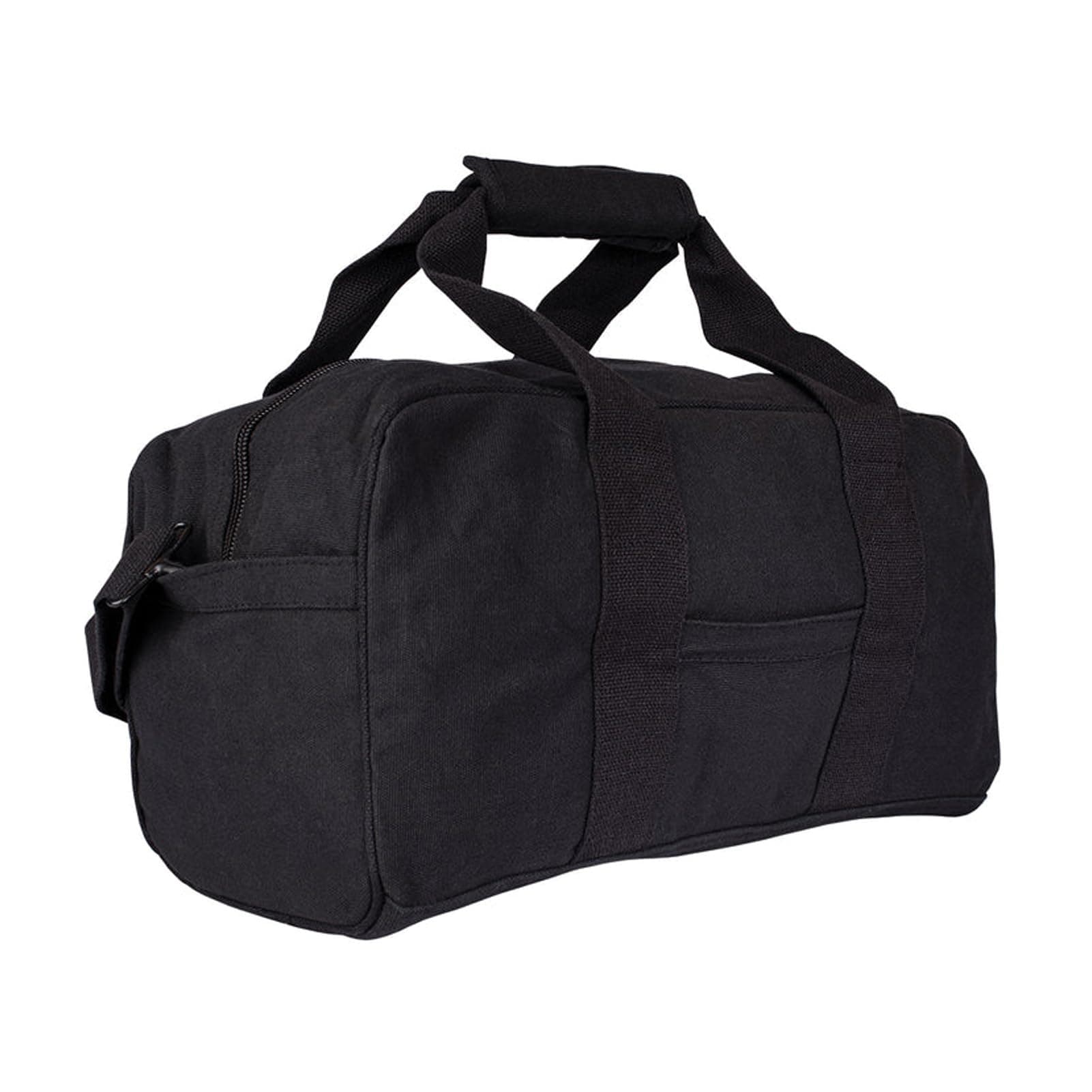 Heavy-Duty Cotton Canvas All-Around Gear-Hauling Bag | Large Main Compartment, PVC-Lined Bottom, Self-Repairing Nylon Coil Zippers, Detachable Shoulder Strap - 3 Sizes