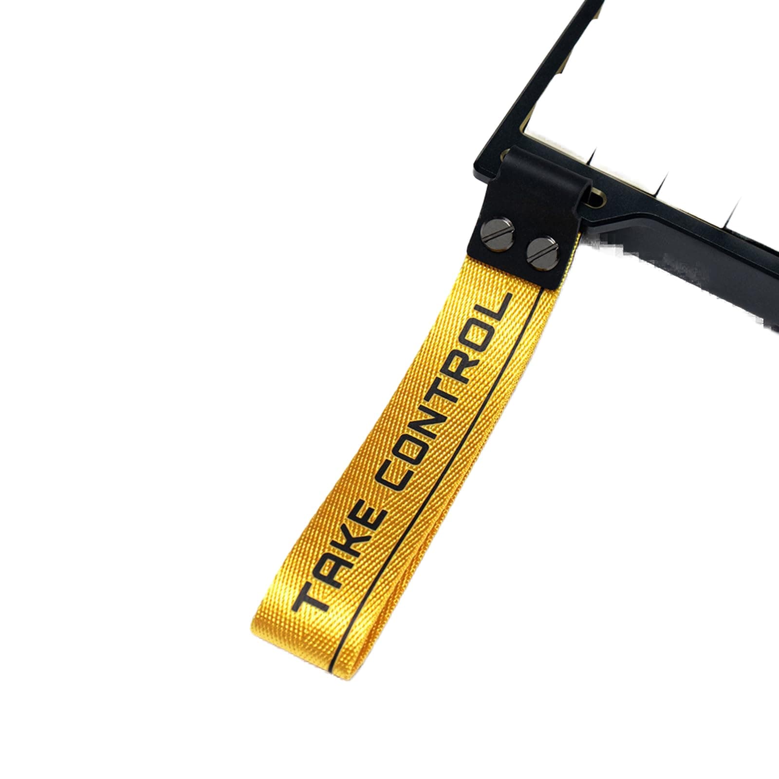 Sumgsn Custom Wooting Keyboard Strap Compatible with ATK68 Mu68 Wooting 60he Keyboard 95% 75% 65% 60% Mechanical Keyboards (Yellow)