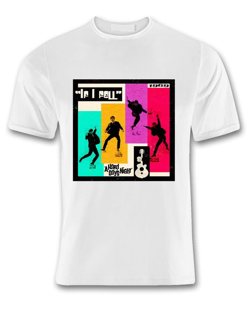 The Beatles Hard Days Night T-shirt sizes S to 2XL