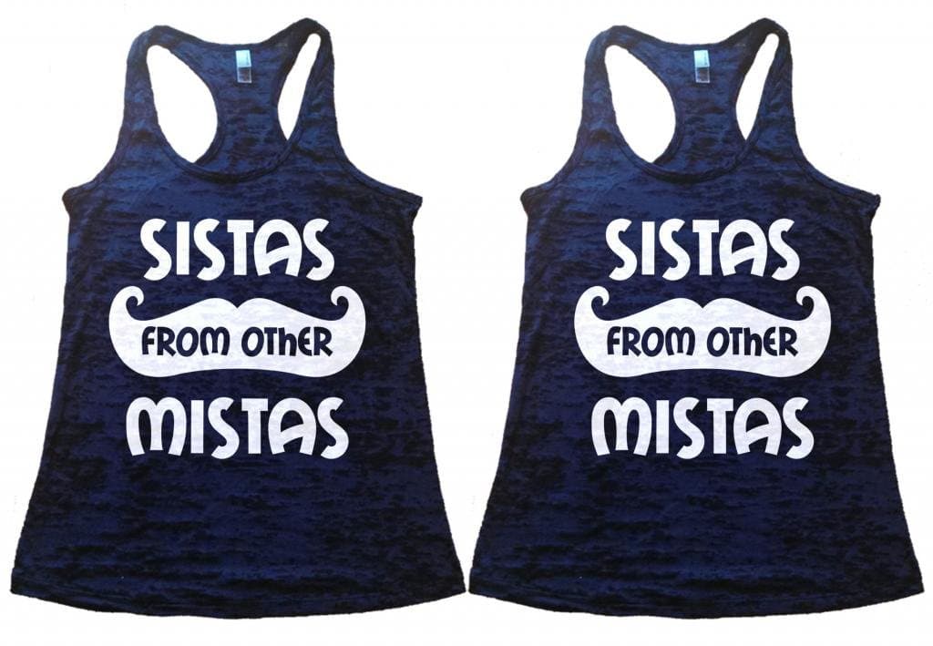 Shirts By Sarah Women's Best Friend Tank Tops Sistas From Other Mistas