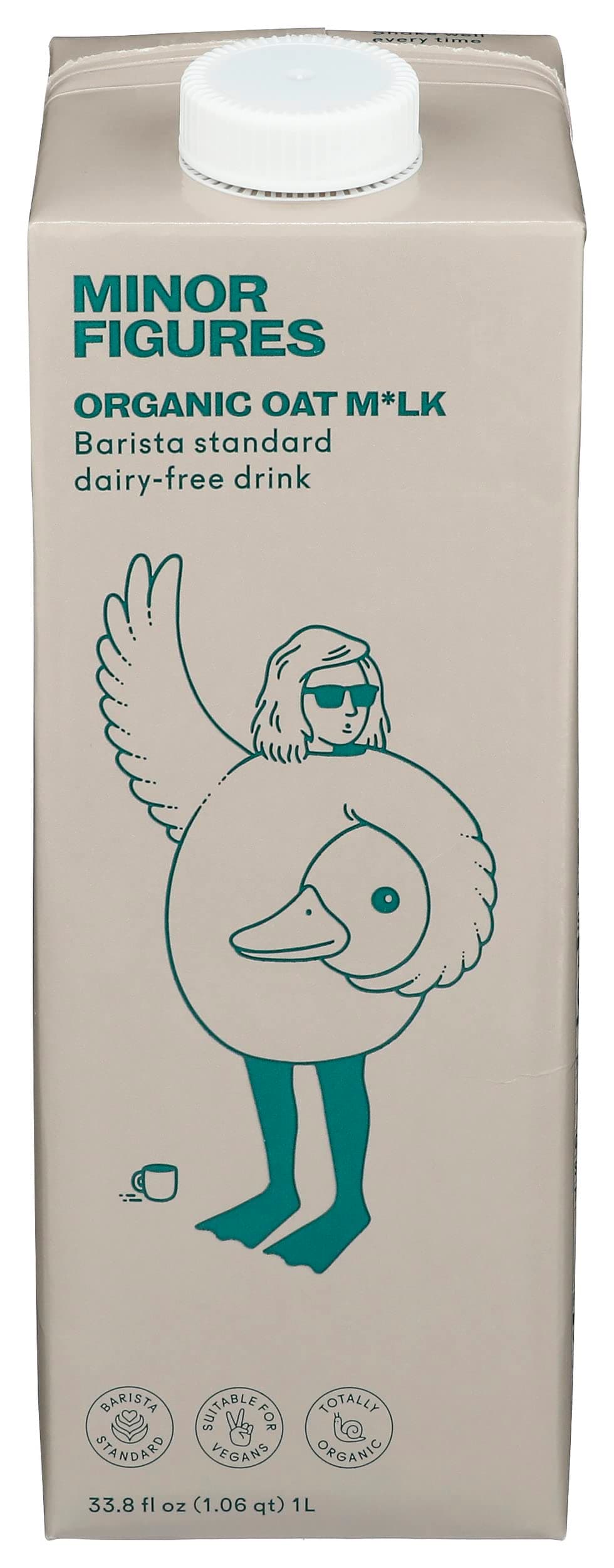 Minor Figures Organic Barista Oat Milk, 33.8 FZ