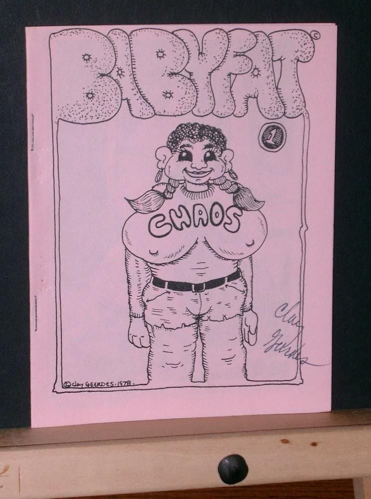 Babyfat #1 (Mini Comic) (Signed by Clay Geerdes on Cover)