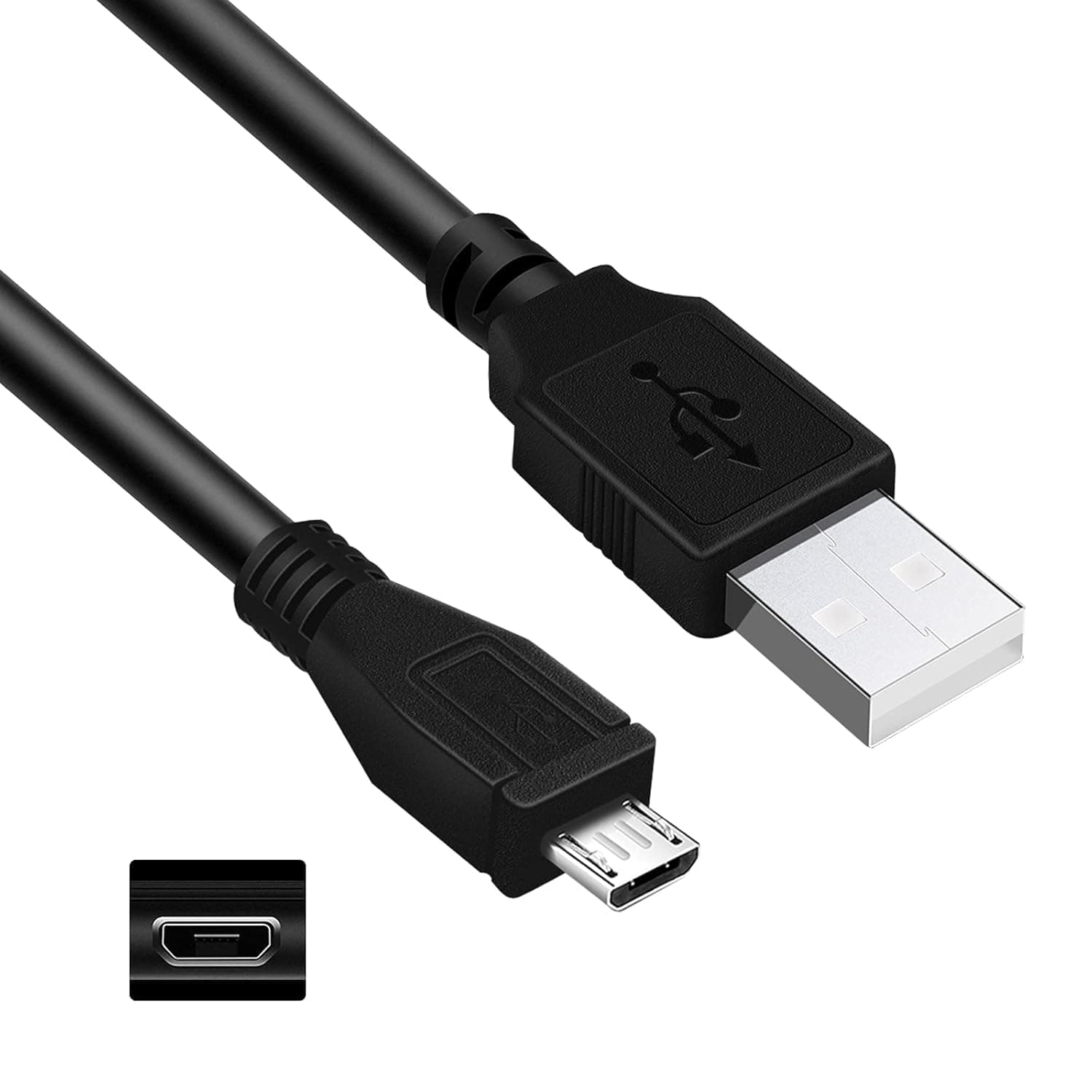 3FT Replacement Micro USB 2.0 PC Computer Sync Data Power Charger Cable Cord for SanDisk Sansa Clip Zip SDMX22 MP3 Player