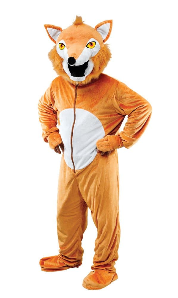 Bristol Novelty AC940 Big Head Fox Costume, 44-Inch Chest Size