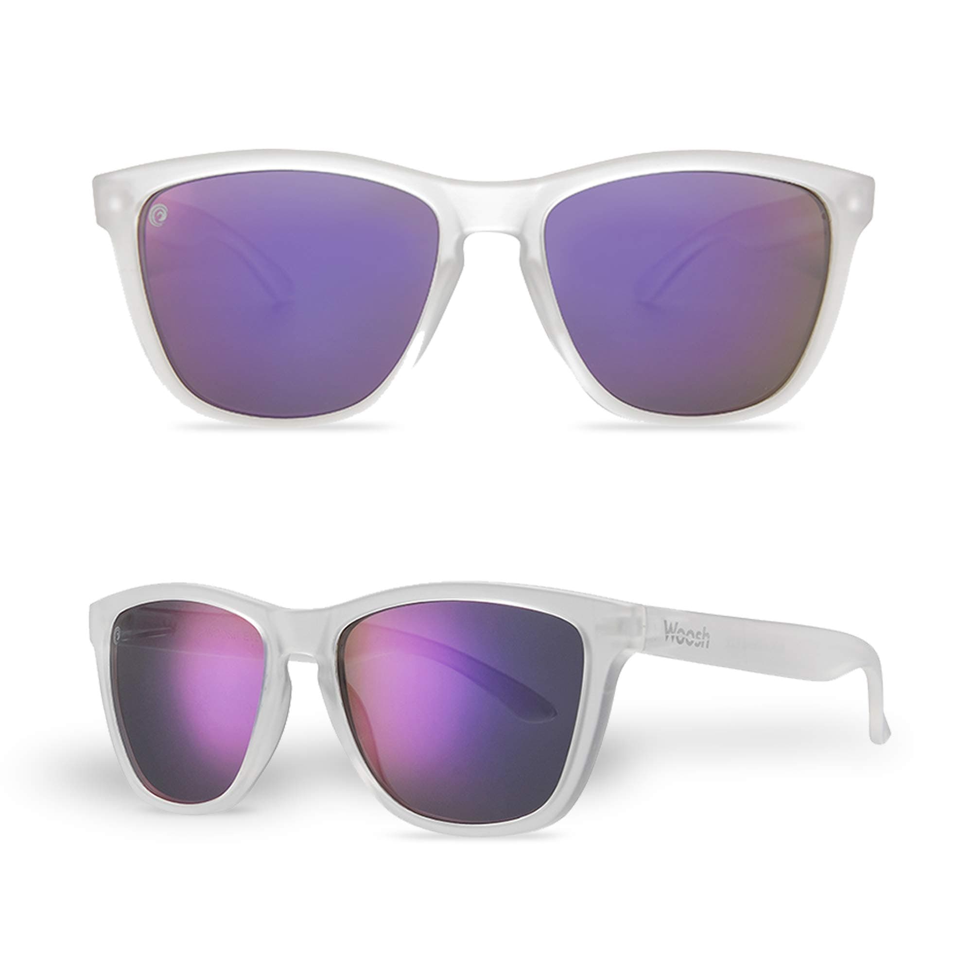 Woosh Polarized Lightweight Sunglasses for Men and Women -Unisex Sunnies for Fishing Beach Running Sports and Outdoors