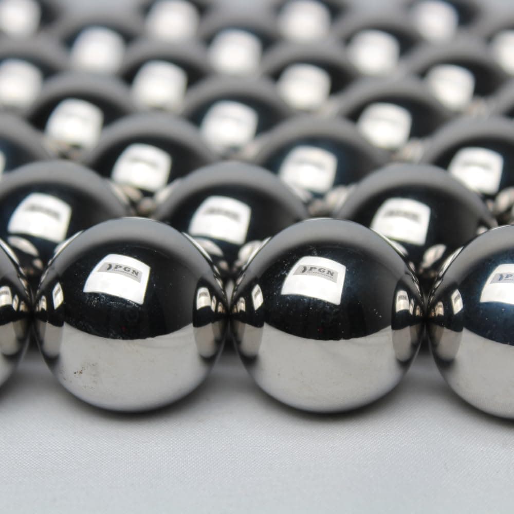 (100 Pieces) PGN - 1/2" Inch (0.5") Precision Chrome Steel Bearing Balls G25