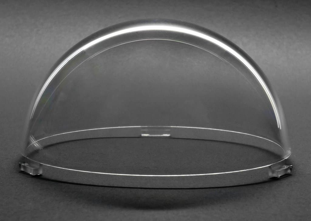 3 Inch Acrylic Indoor/Outdoor CCTV Clear Camera Dome Cover Security Camera Housing