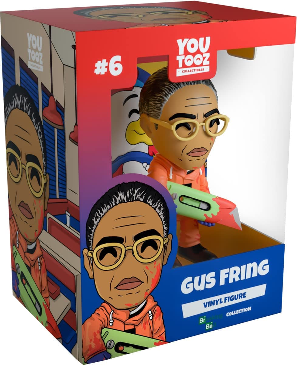 Youtooz Breaking Bad Gus Fring 4.6" Inch Vinyl Figure, Los Pollos Hermanos Boss Breaking Bad Collection