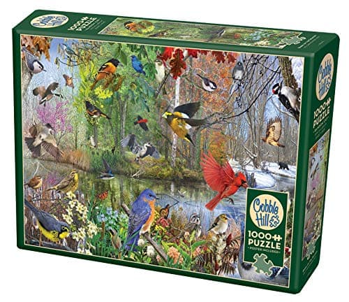 Cobble Hillpuzzle 1000 pieces - Birds of the Season