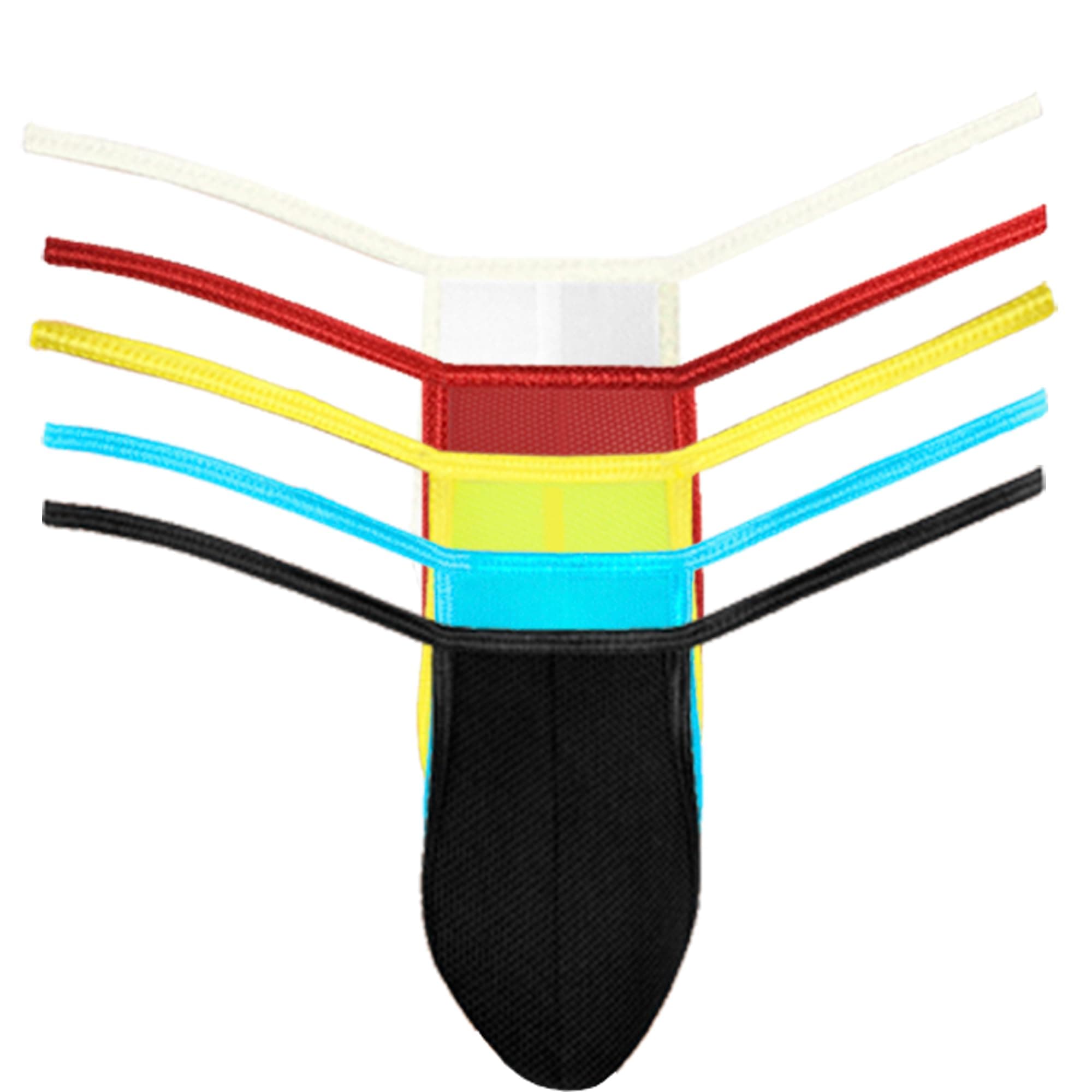 KOSIWEGOCotton Mens Thongs Underwear Black and White