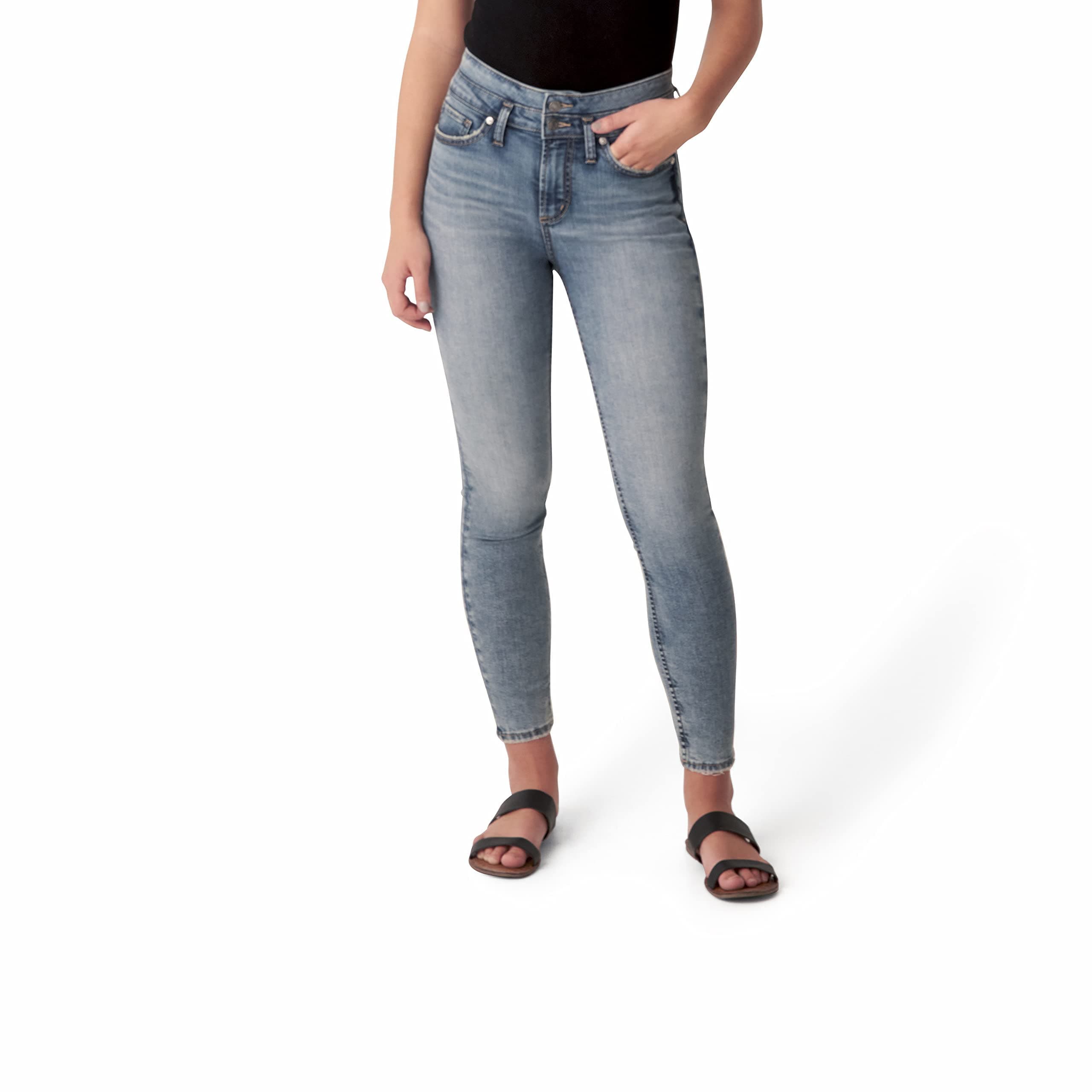 Silver Jeans Co. Women's High Note High Rise Skinny Jeans