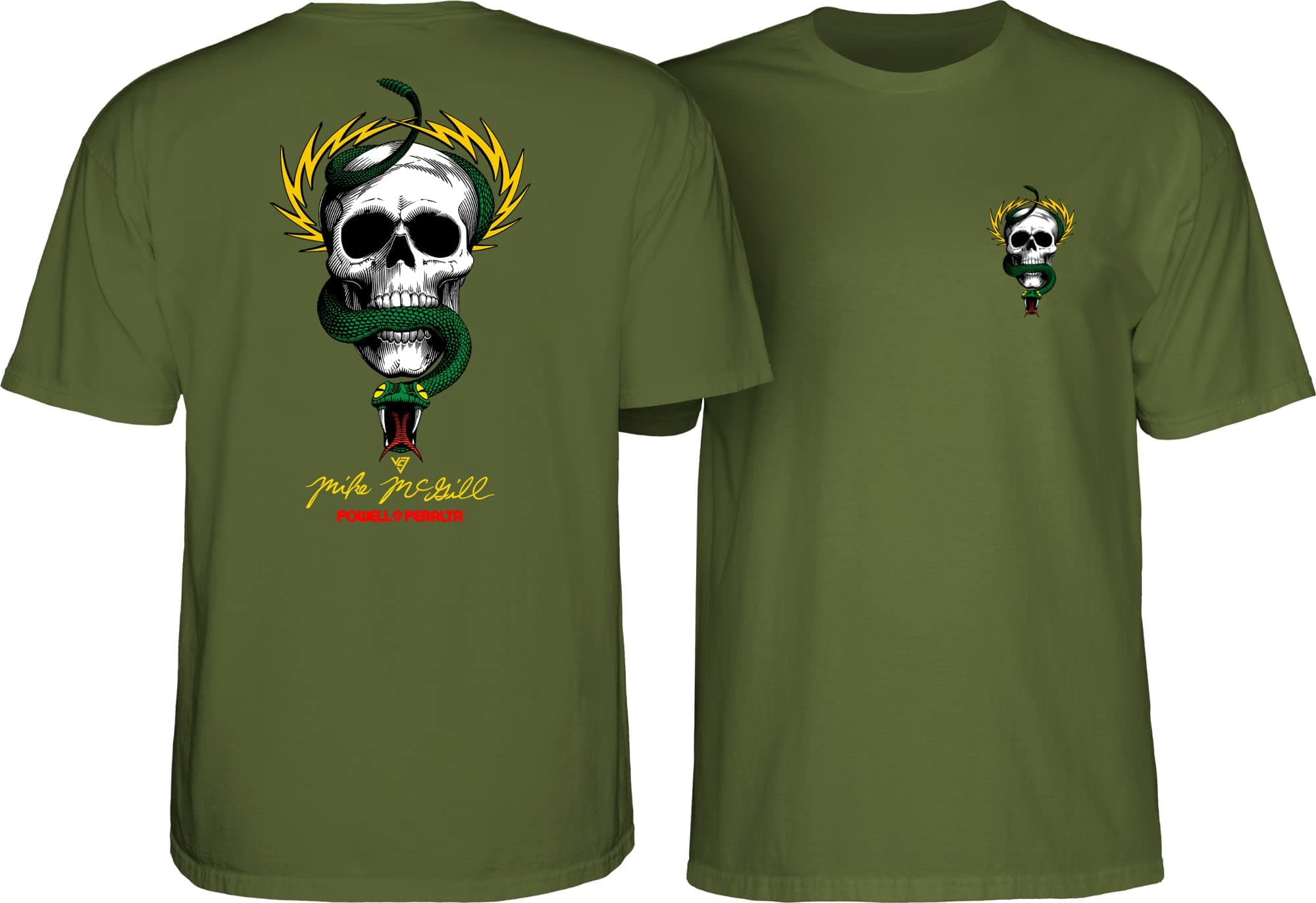 Mike McGill Skull & Snake T-Shirts
