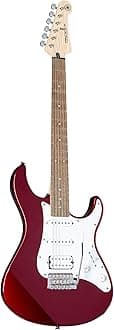 PAC012 - Red Metallic 6-string Electric Guitar