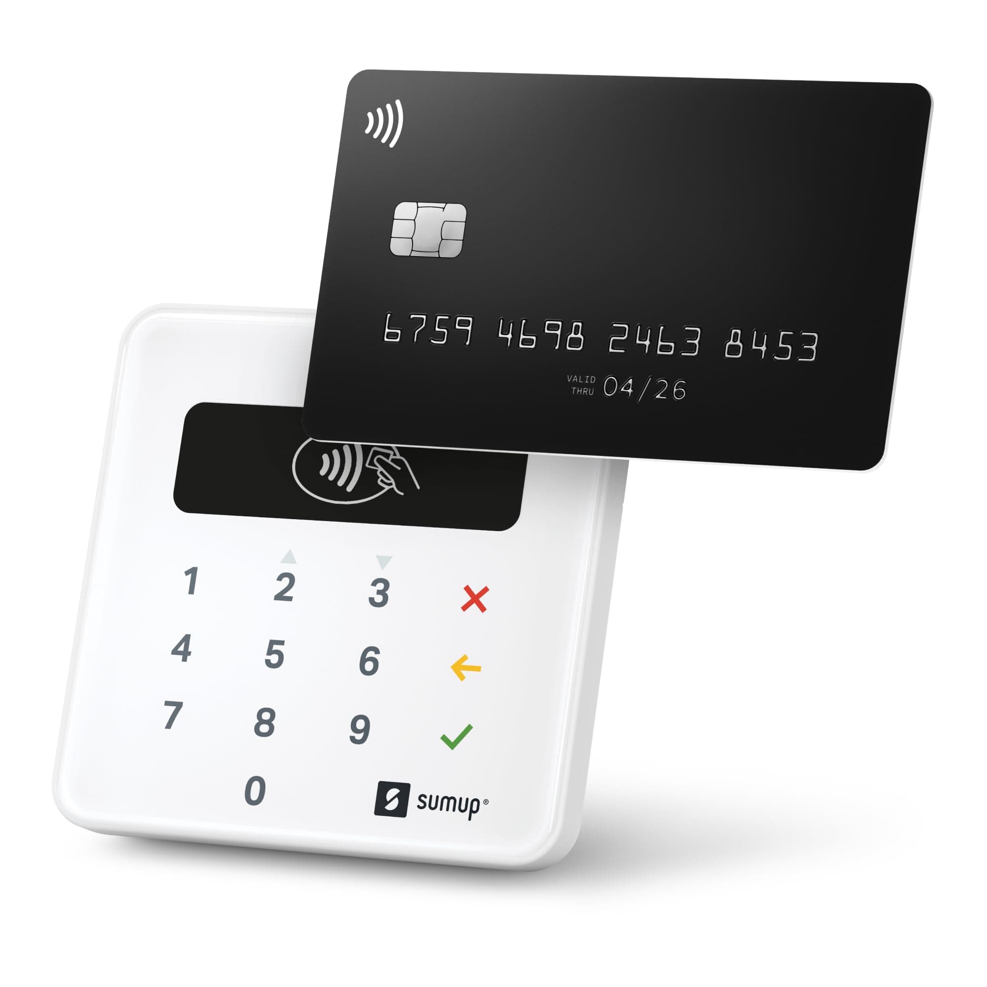 Plus Card Reader, Bluetooth - NFC RFID Credit Card Reader for Smartphone