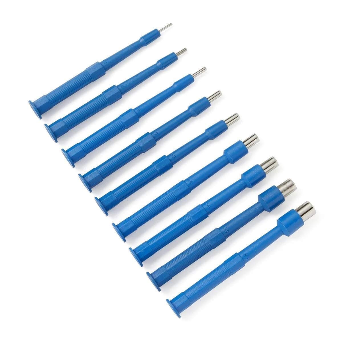 Box of 10 Disposable Biopsy Punch, Sterile Biopsy Dermal Punch for Piercing, Stainless Steel Skin Piercing Tool with Protective Handle (3 MM)…