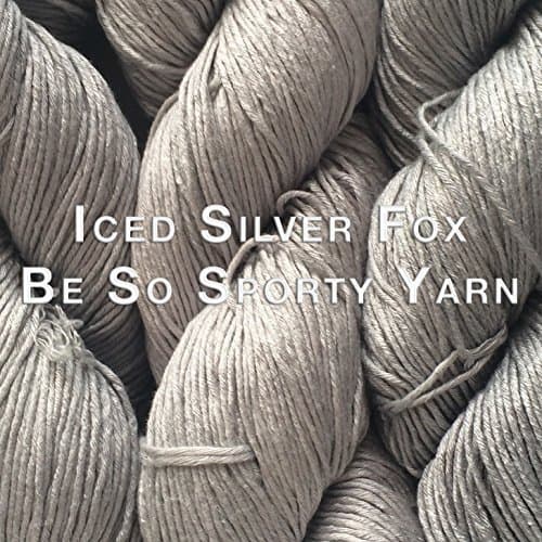 Kristin Omdahl Yarns Be So Sporty Bamboo Yarn Iced Silver Fox
