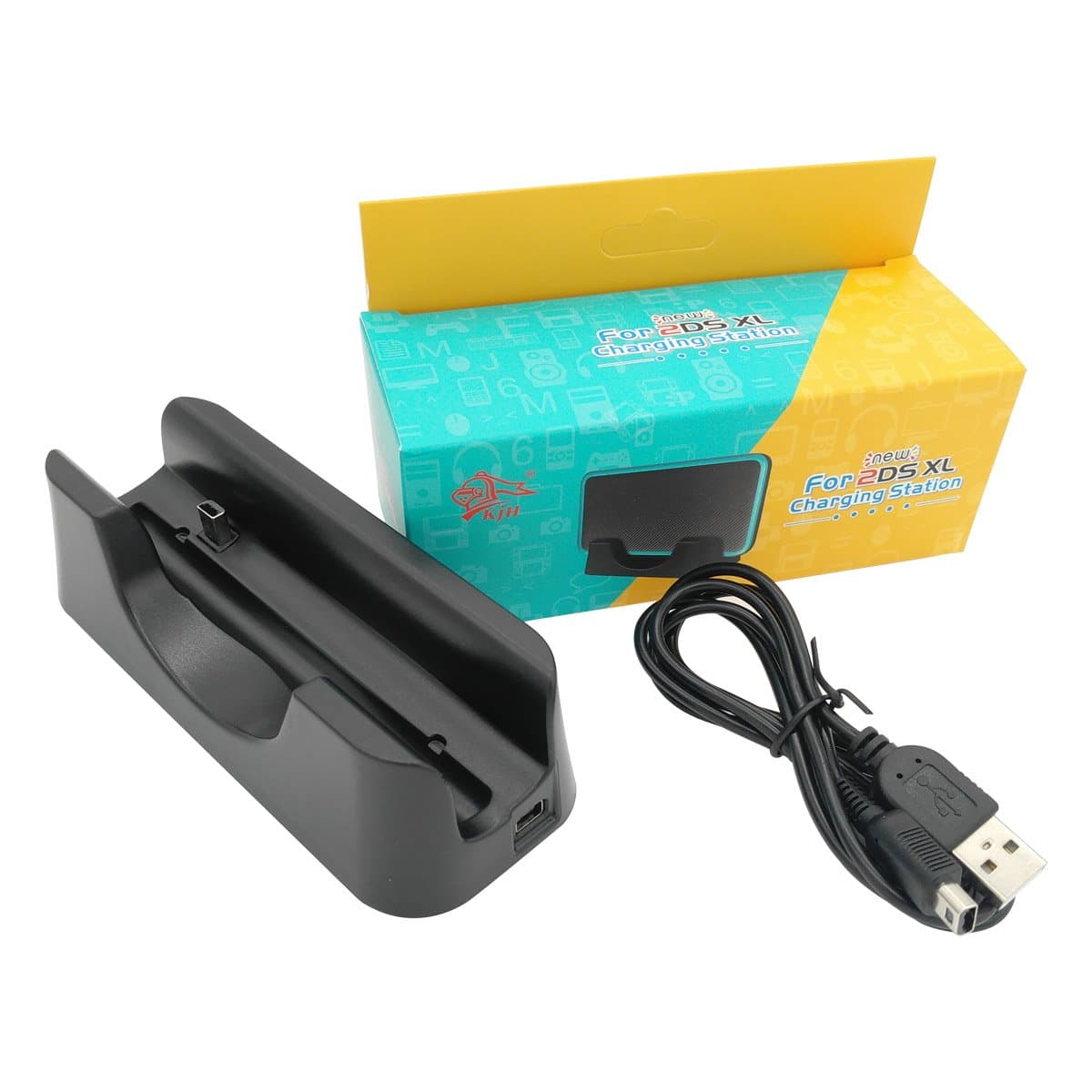 VIVENS Charging Dock For New Nintendo 2DS XL, Charging Station Cradle Stand for 2017 New Nintendo 2DS XL