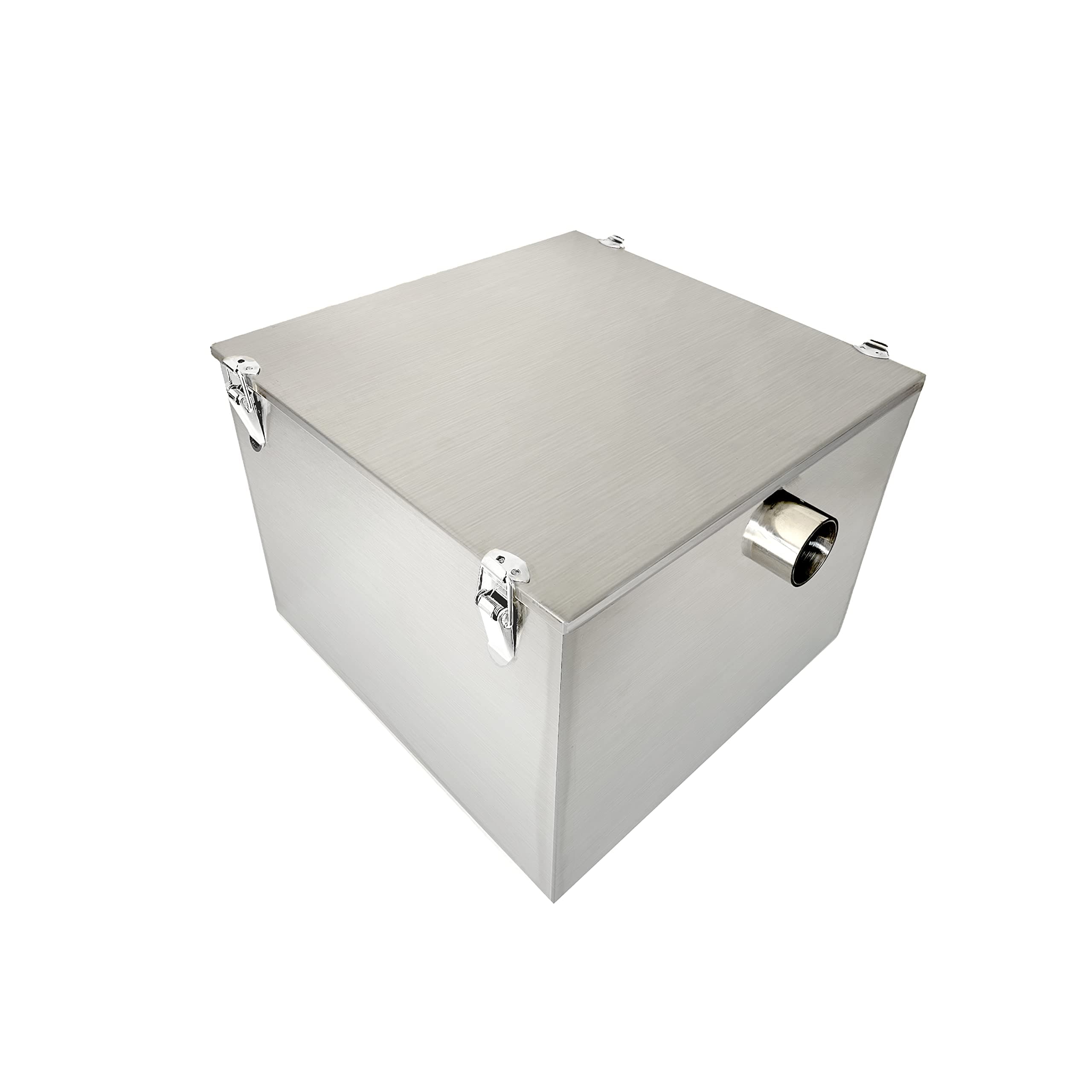 Davlex Grease Trap Stainless steel 35 Litre 9 Kilo Capacity Commercial Fat Traps for Restaurant Kitchen or Take Away