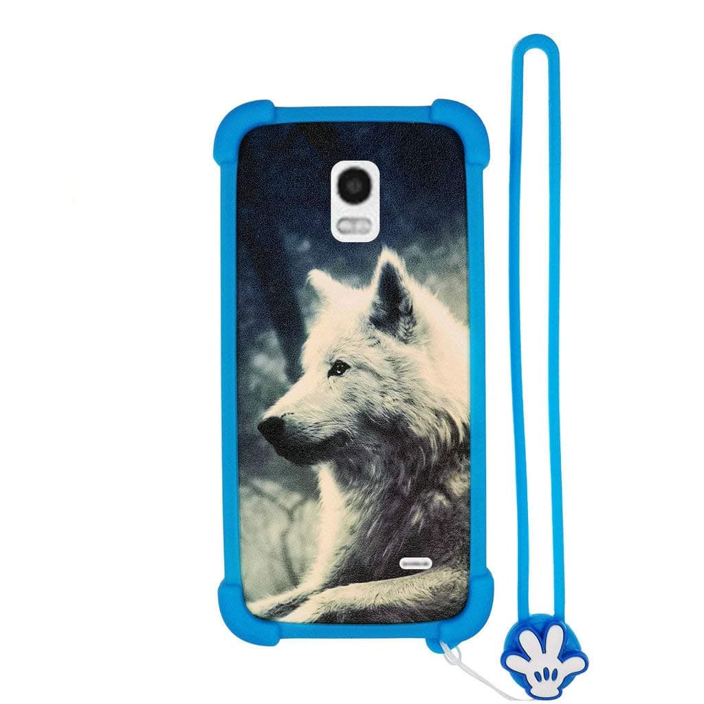 Case for blindshell 2 Baroque Case Silicone border + PC hard backplane Stand Cover Lang