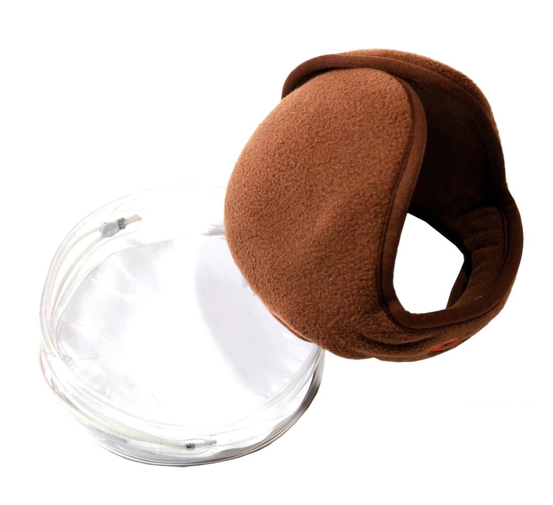 Sovis Size Adjustable Flexible Fleece Ear Warmer Headband Winter Folding Cozy Ear Muffs