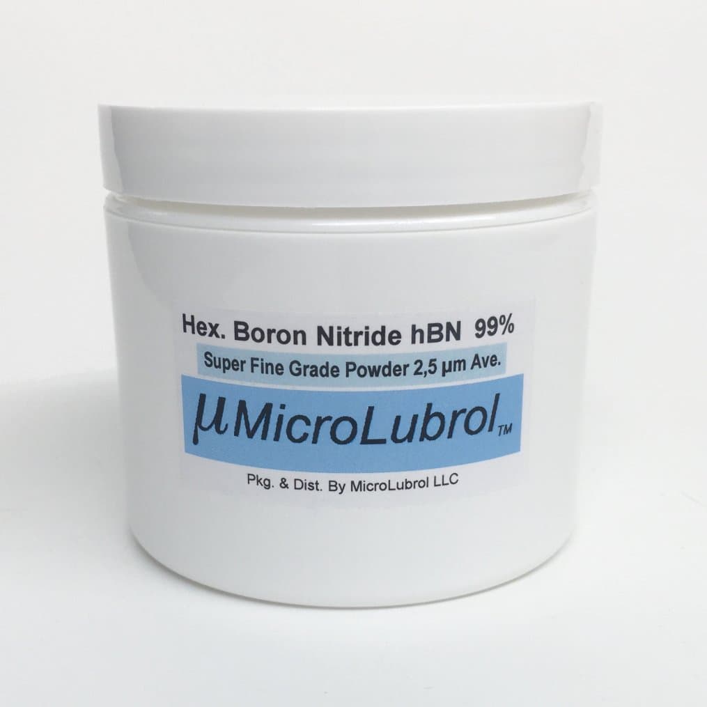 8 oz Hexagonal Boron Nitride hBN Powder FINE 2.5 µ Micron