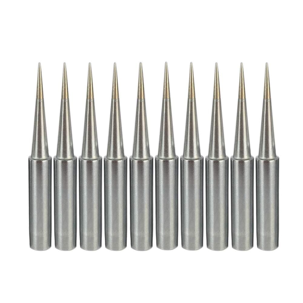 10X 900M-T Soldering iron tips For HAKKO 936,937,907 Atten, Quick, Aoyue, Yihua,Vastar,Sywon,Tabiger,SOAIY and X-Tronic soldering station (10 PCS 900M-T-LB)