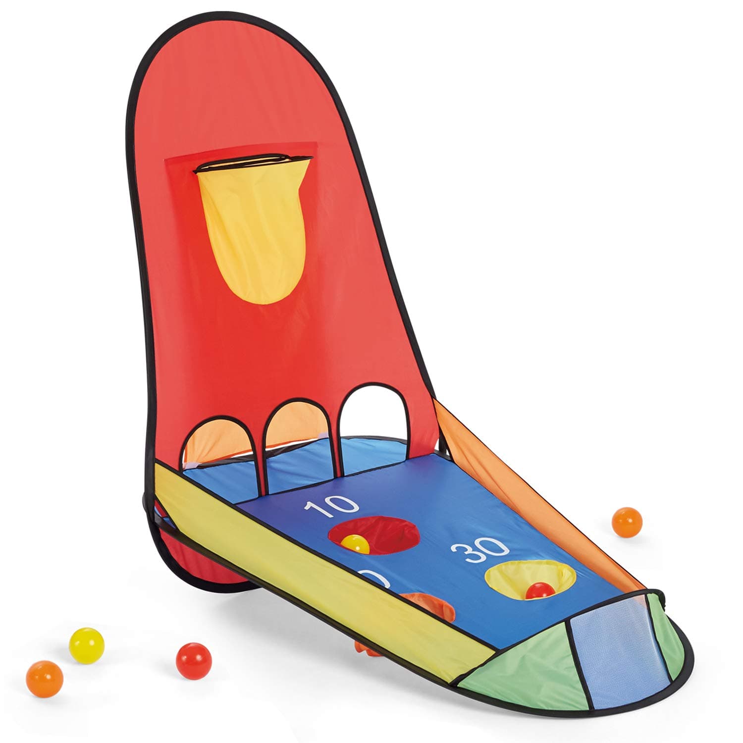 Kidoozie Pop-Up Basketball, Indoor or Outdoor Sport Activity, Suitable for Preschool and School Aged Children Ages 3 and Older