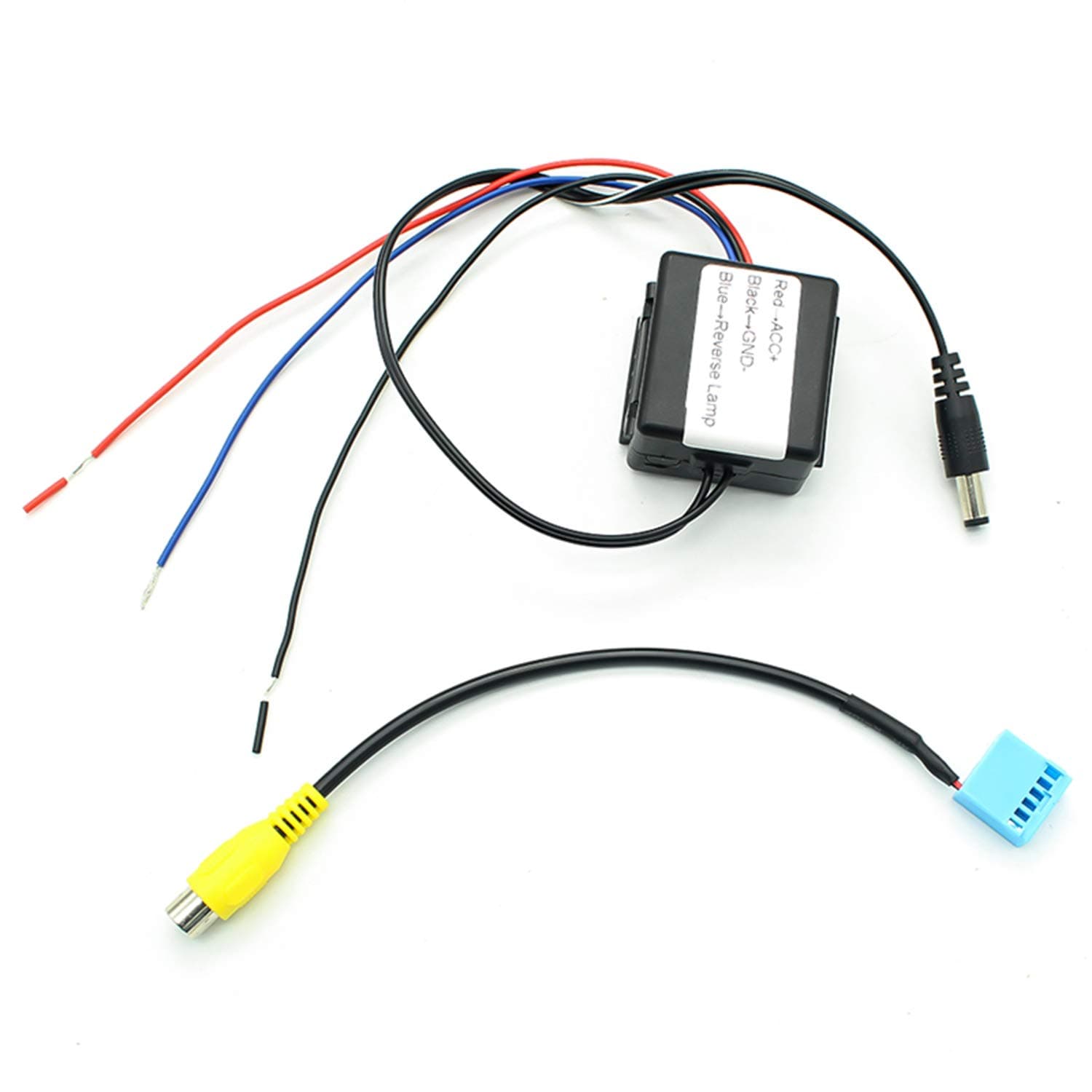 GreenYi Car Rear View Camera Power Delay Timer Relay Filter Rectifier RCD330 PQ MIB RCA Conversion Adapter for VW BMW Benz Audi