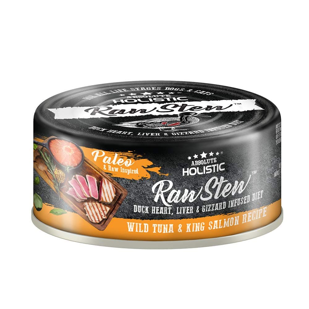 Absolute Holistic RawStew - Wild Tuna & King Salmon Recipe 80g