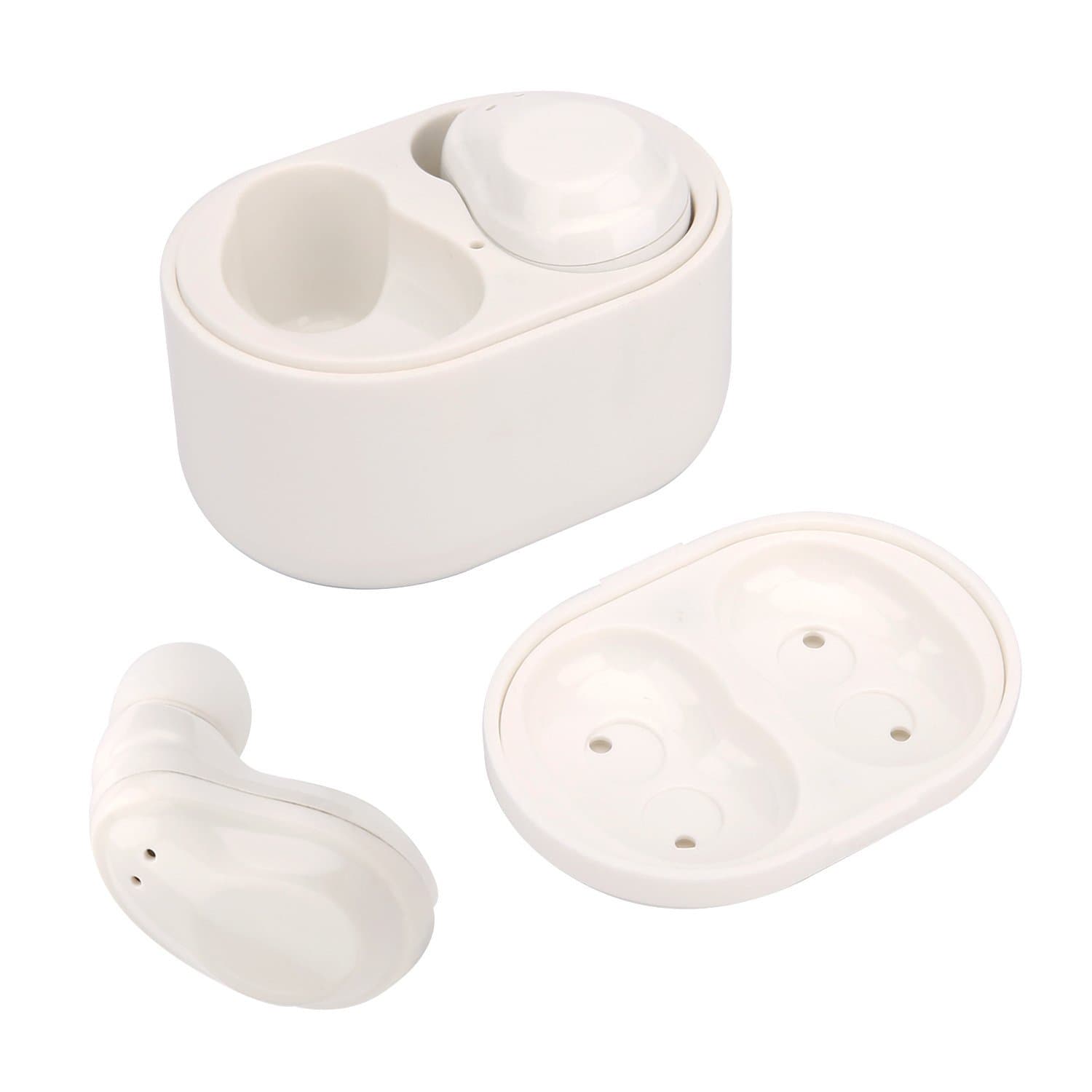 ELFMIC Wireless Headphones Bluetooth Headphones Charging Box Wireless Earphones Hi-Fi True Wireless Earbuds IPX5 Sweatproof Bluetooth Earphones with Mic