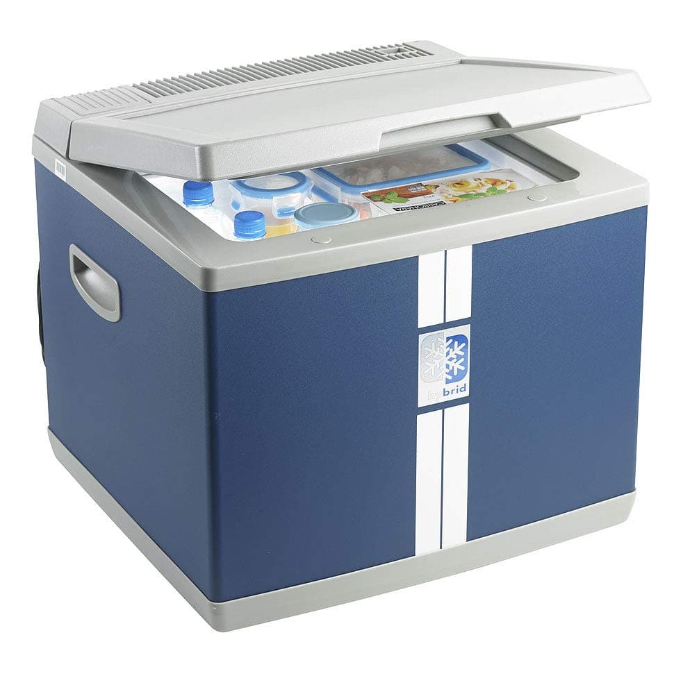 Mobicool B40 AC/DC Portable Fridge/Freezer, Blue/Grey