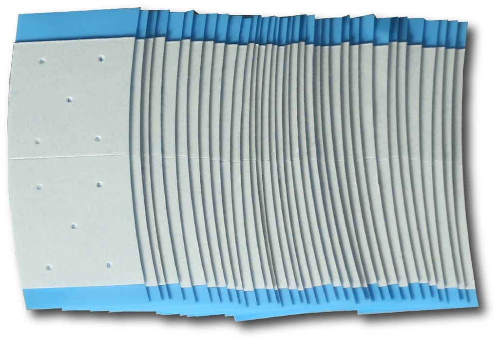 Pro-Flex Blue Mini Tabs With Holes Toupee Tape by AirFlex