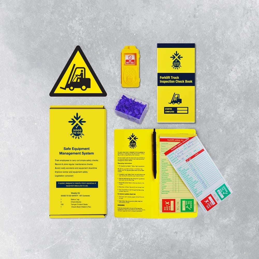 Good to Go Safety51309 Forklift Weekly Kit