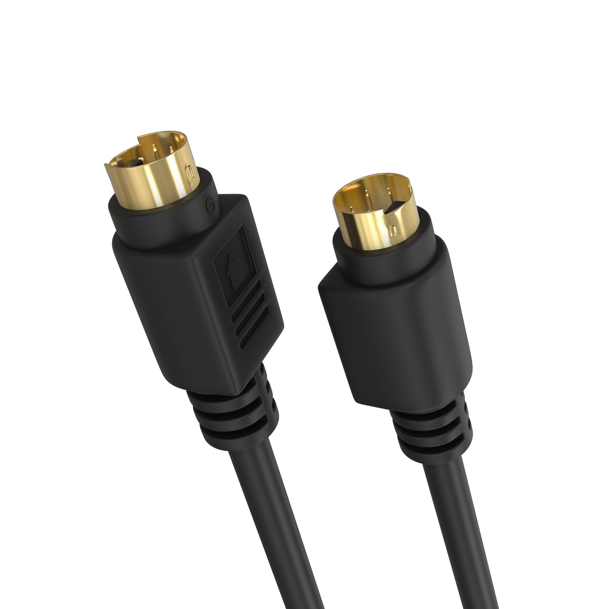 Cmple - S-Video Cable Gold-Plated (SVHS) 4-PIN SVideo Cord - 3 Feet