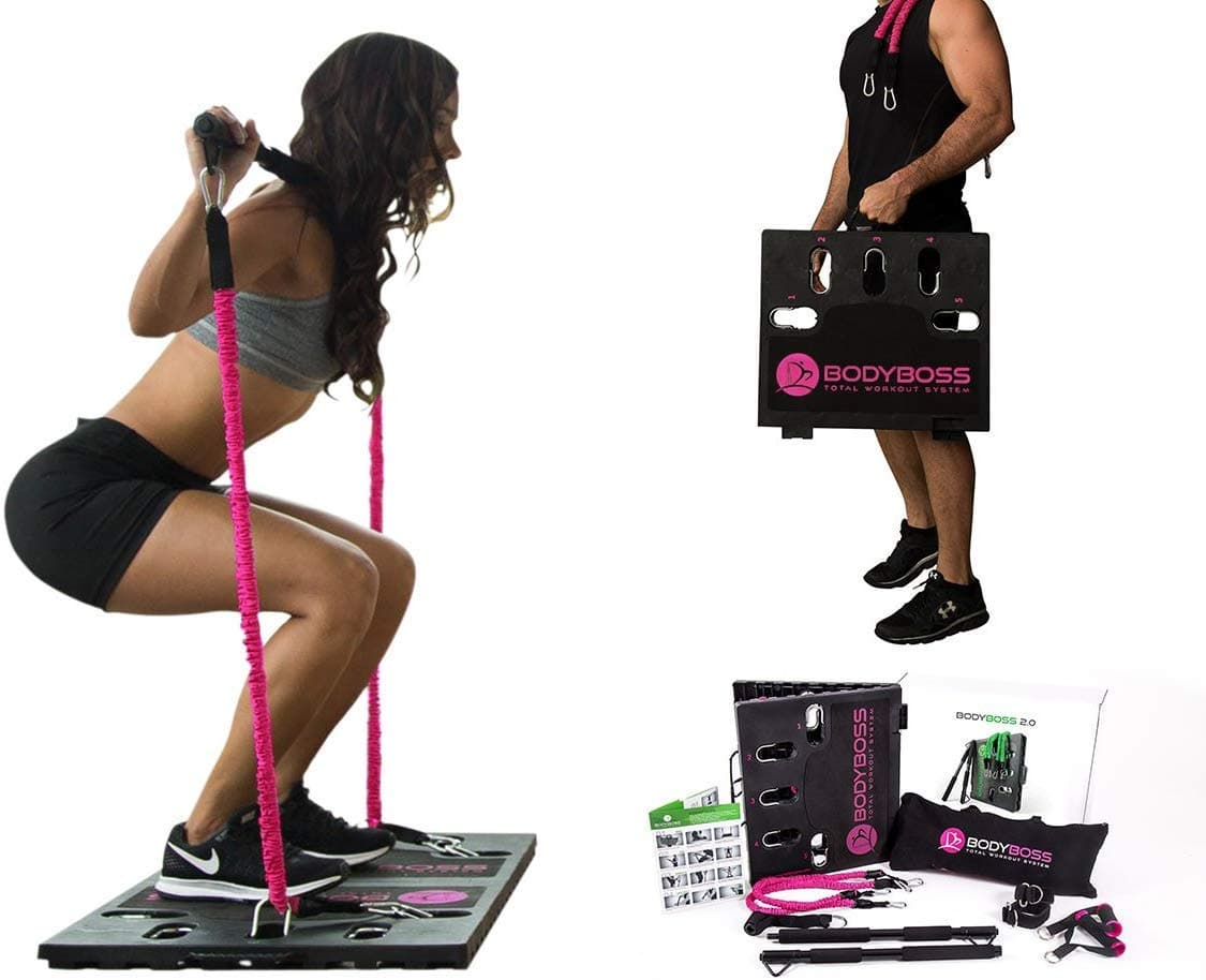 BodyBoss Home Gym 2.0 - Full Portable Gym Home Workout Package