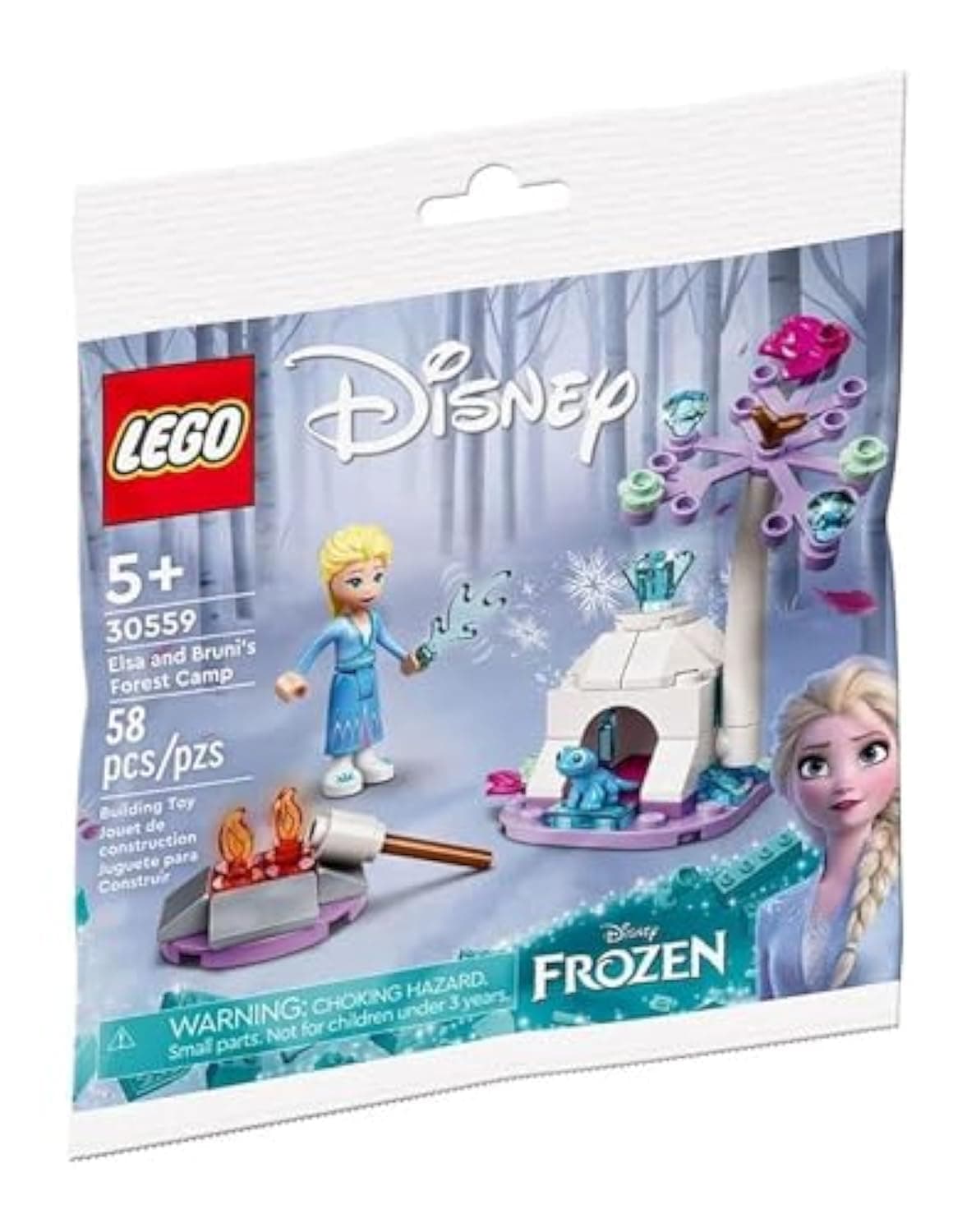 Disney Frozen Elsa and Bruni's Forest Camp Polybag Set 30559 (Bagged)