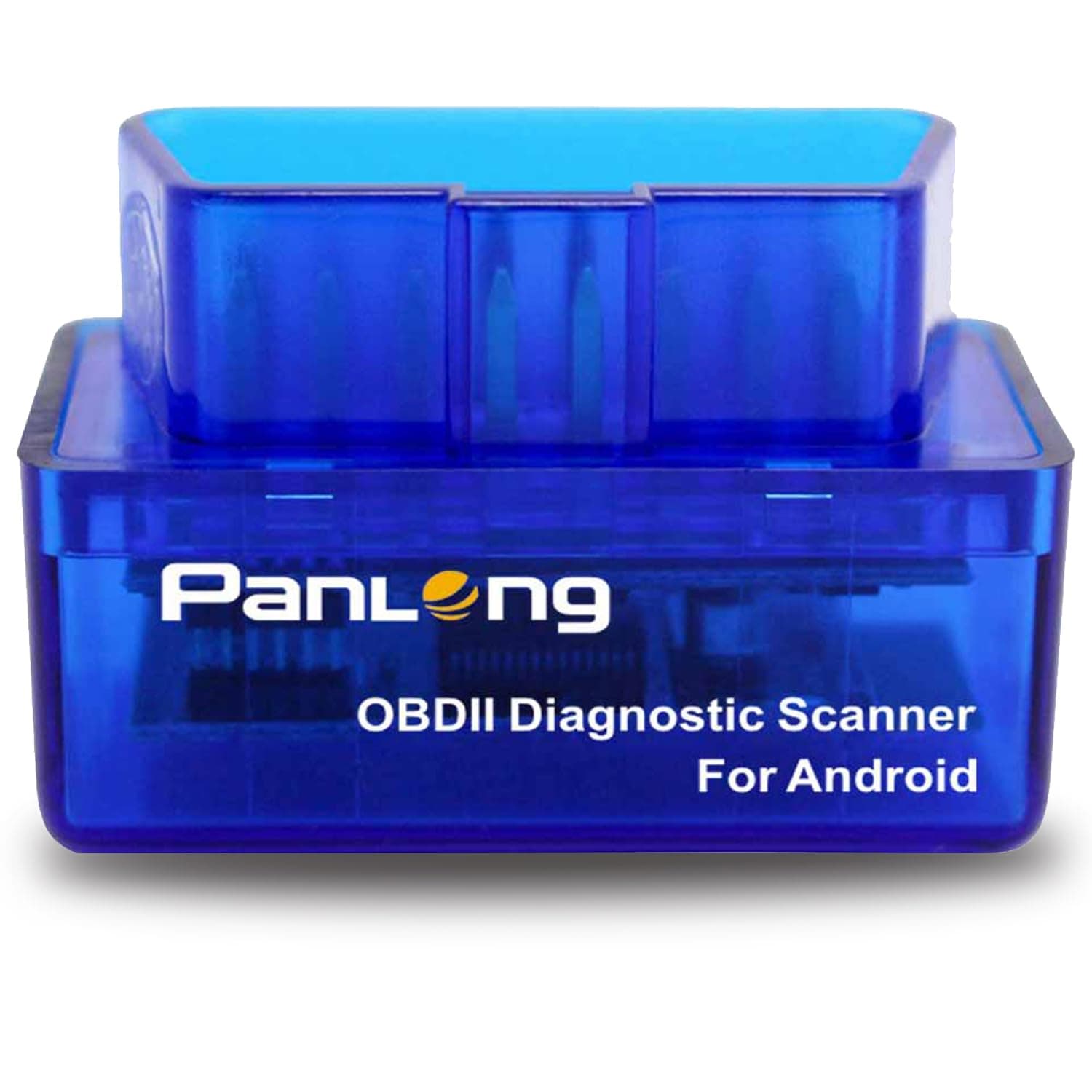 Panlong Bluetooth OBD2 OBDII Car Diagnostic Scanner Code Reader Check Engine Light for Android - Compatible with Torque Pro
