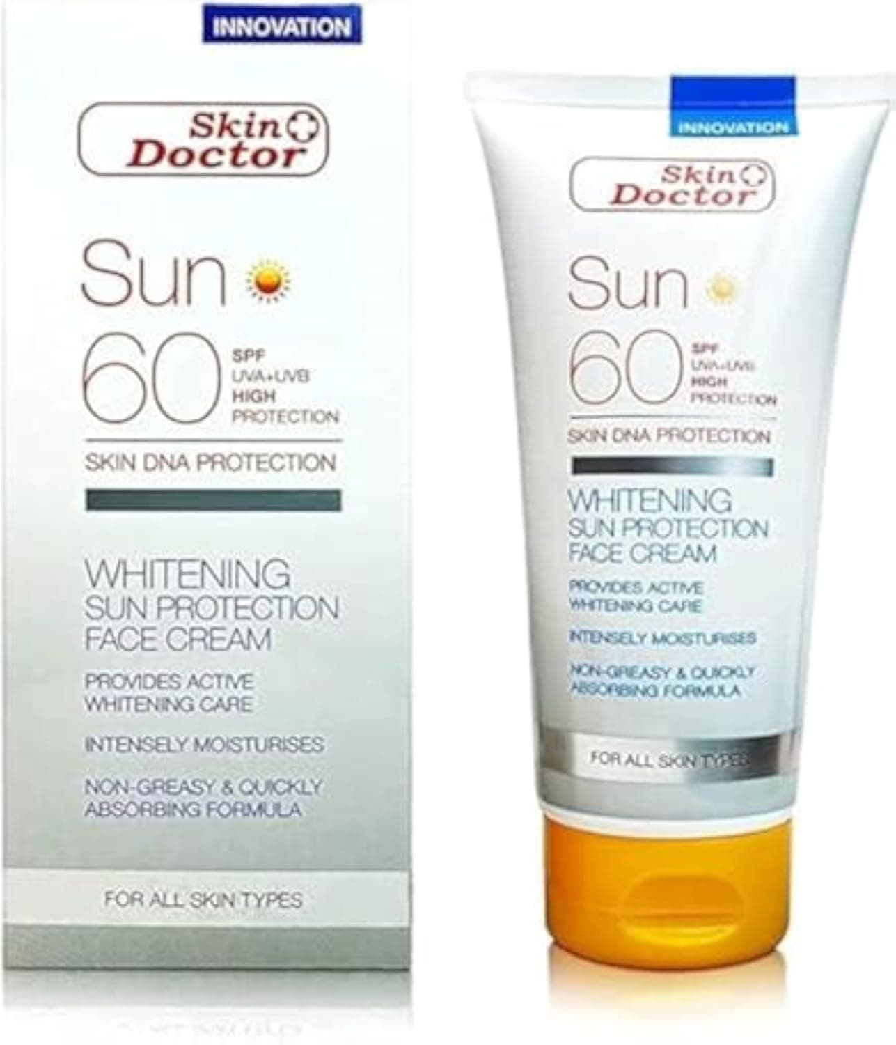 Skin Doctor Whitening Sun Protection Face Cream SPF60 150ml