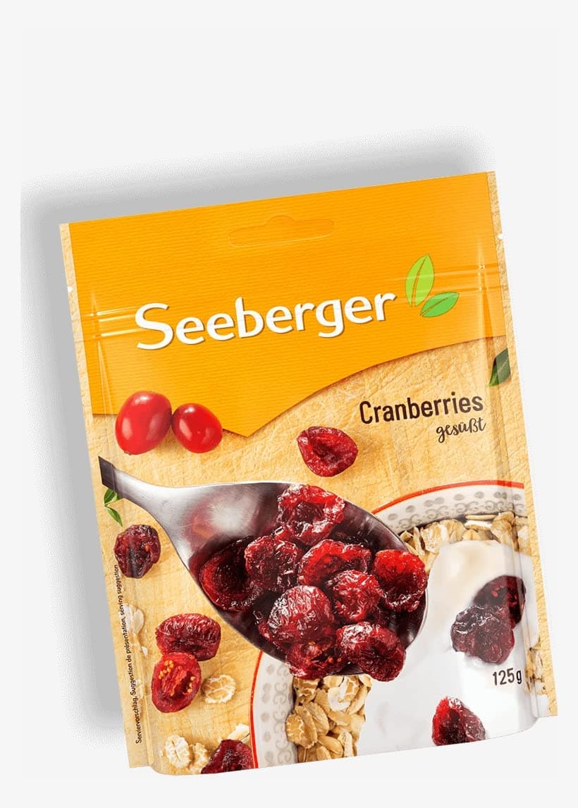 Seeberger Cranberries 125 gm